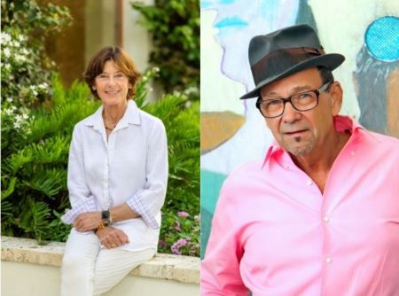 Kim Frisbie and Bruce Helander